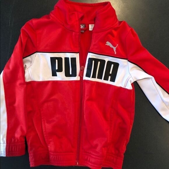 Puma Boys Zipper Jacket - Picture 1 of 4